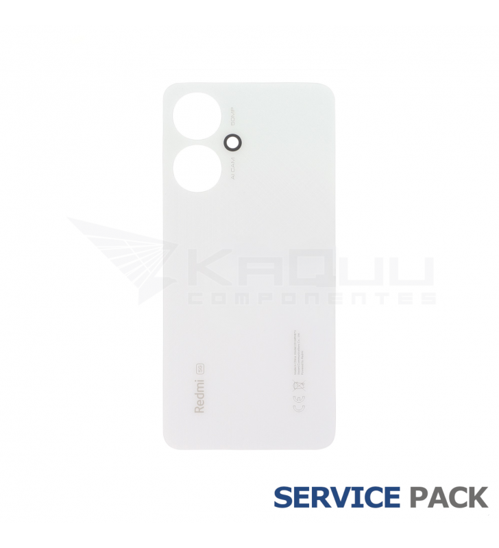Tapa Trasera Xiaomi Redmi 13C 5G 23124RN87G Blanco 1610111001569A Service Pack