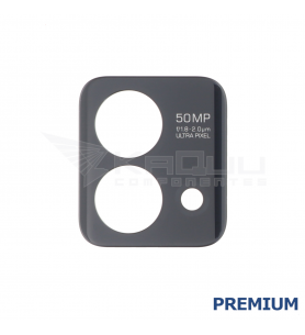 Embellecedor Cristal Cámara Lente para Motorola Moto G Stylus 5G 2023 XT2315-1 Negro Premium