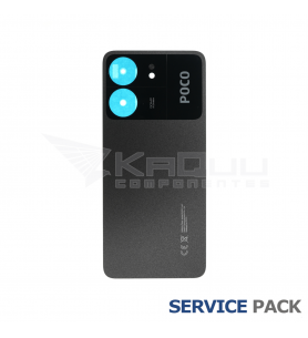 Tapa Trasera Xiaomi Poco C65 2310FPCA4G Negro 1610111001479A Service Pack