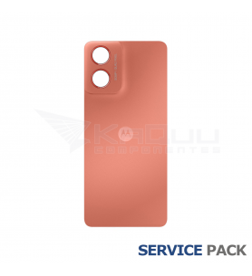Tapa Trasera Motorola Moto G04s XT2421-8 Naranja 5S58C24270 Service Pack