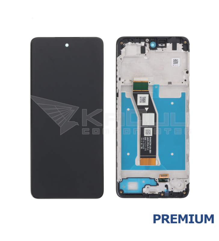 Pantalla Lcd para Motorola Moto G04 XT2421-2, Moto G04s XT2421-8 Marco Negro Premium