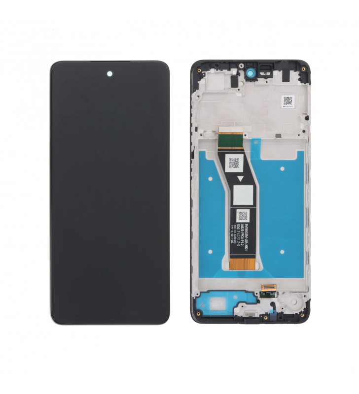 Pantalla Lcd para Motorola Moto G04 XT2421-2, Moto G04s XT2421-8 Marco Negro Premium