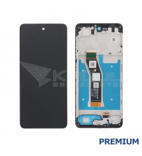 Pantalla Lcd para Motorola Moto G04 XT2421-2, Moto G04s XT2421-8 Marco Negro Premium