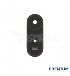 Embellecedor Cristal Cámara Lente para Xiaomi Redmi A7 25128RN17Y Negro Premium