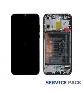 Pantalla Huawei P Smart S / Y8p MIDNIGHT BLACK CON BATERÍA LCD AQM-LX1 02353PNT SERVICE PACK