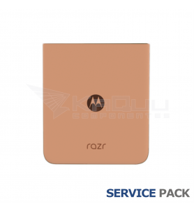 Tapa Trasera Motorola Razr 50 XT2453 Naranja SL98E12658 Service Pack