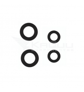 Set de 4 Cristal Cámara Lente para Motorola Moto Edge 50 XT2407-1