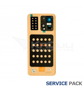 Tapa Trasera Motorola Moto Edge 40 Neo XT2307-1 Naranja 5S58C23656 Service Pack