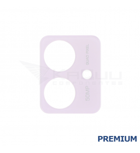 Embellecedor Cristal Cámara para Motorola Moto G14 PAYF0010IN Rosa Premium