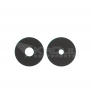 Set de 2 Cristal Cámara Lente para Xiaomi Redmi 15C 5G 2508CRN2BC Negro