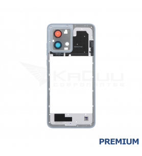 Chasis Marco Intermedio para Motorola Moto G84 XT2347 Azul Premium