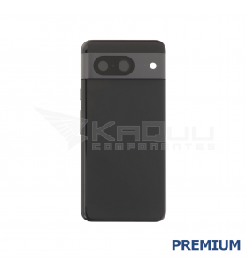 Chasis Marco Intermedio y Tapa para Google Pixel 8 GKWS6 G9BQD Negro Premium