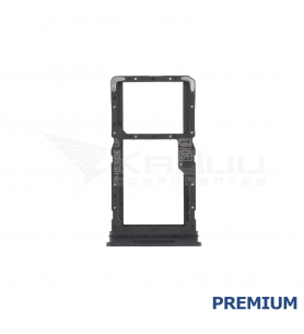 Bandeja Sim Dual para Motorola Moto G84 XT2347 Negro Premium