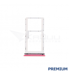 Bandeja Sim Dual para Motorola Moto G84 XT2347 Rosa Premium