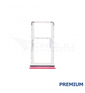 Bandeja Sim Dual para Motorola Moto G84 XT2347 Rosa Premium