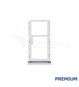 Bandeja Sim Dual para Motorola Moto G84 XT2347 Azul Premium