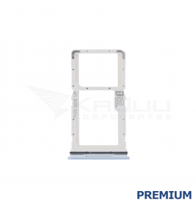 Bandeja Sim Dual para Motorola Moto G84 XT2347 Azul Premium