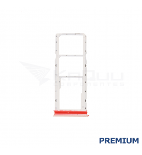 Bandeja Sim Dual para Xiaomi Redmi 15C 4G 25078RA3EA Naranja Premium