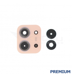 Embellecedor Cristal Cámara Lente para Xiaomi 15C 4G 25078RA3EA Naranja Premium