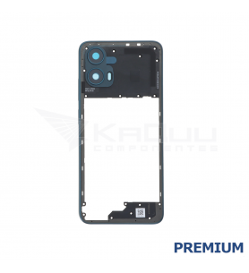 Chasis Marco Intermedio para Motorola Moto G34 XT2363-2 Azul Premium