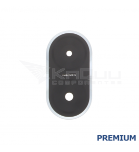 Embellecedor Cristal Cámara Lente para Xiaomi Redmi A5 4G 25028PC03G Plata Premium