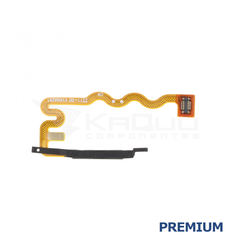 Flex Lector Huella para Motorola Moto G04 XT2421-2, Moto G04s XT2421-8 Negro Premium