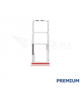 Bandeja Sim Dual para Motorola Moto G04s XT2421-8 Naranja Premium