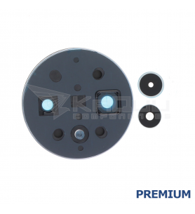 Embellecedor Cristal Cámara Lente para Xiaomi 14C 2411DRN47C Azul Premium