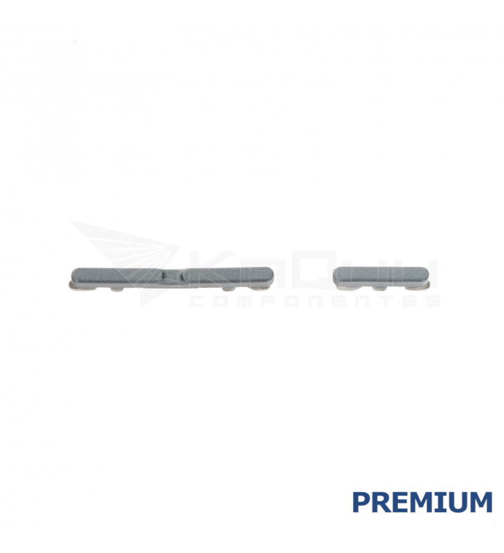 Set Botón Encendido Volumen para Motorola Moto G85 XT2427-3 Negro Premium