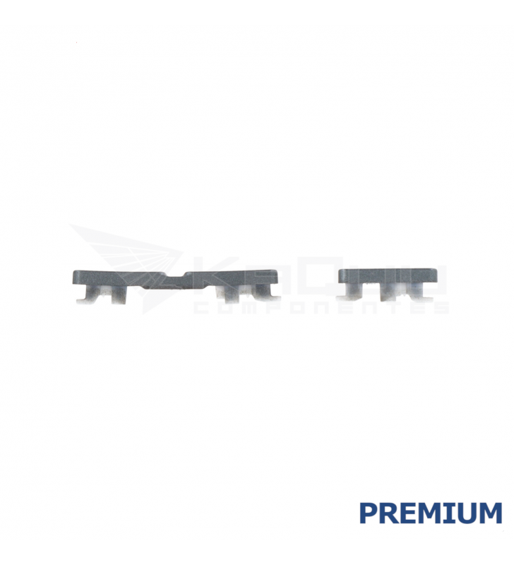 Set Botón Encendido Volumen para Motorola Moto G85 XT2427-3 Negro Premium