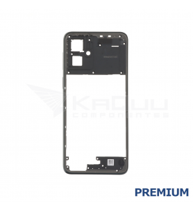 Chasis Marco Intermedio para Motorola Moto G55 XT2435 Negro Premium