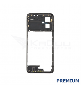 Chasis Marco Intermedio para Motorola Moto G55 XT2435 Negro Premium