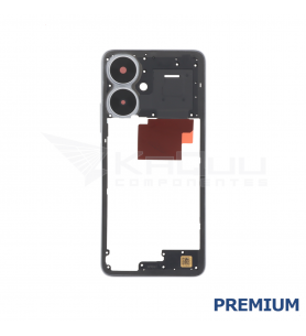Chasis Marco Intermedio para Xiaomi Redmi 13C 5G 23124RN87G Blanco Premium