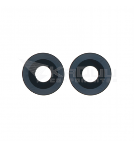 Set de 2 Cristal Cámara Lente para Motorola Moto G55 XT2435