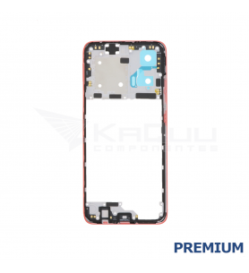 Chasis Marco Intermedio para Motorola Moto G35 XT2433 Rojo Premium