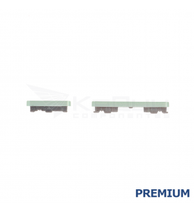 Set Botón Encendido Volumen para Xiaomi Poco M7 Pro 5G 2409FPCC4G Verde Premium