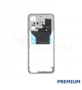 Chasis Marco Intermedio para Xiaomi Redmi 13 5G 2406ERN9CI Rosa Premium
