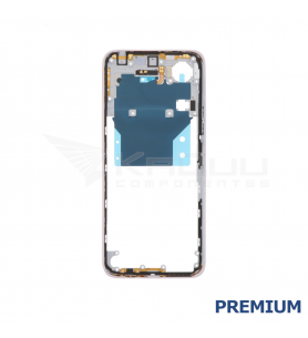 Chasis Marco Intermedio para Xiaomi Redmi 13 5G 2406ERN9CI Rosa Premium