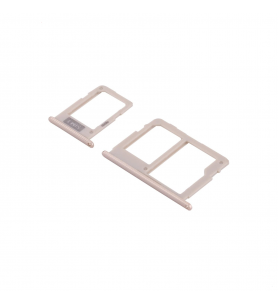 SET Soporte Bandeja DUAL SIM / Micro SD Samsung Galaxy J330F J530F J730F DORADO