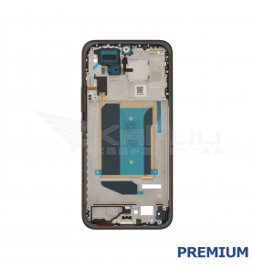 Chasis Marco Intermedio Lcd para Xiaomi Redmi Note 15 Pro Plus 5G 2510ERA8BG Negro Premium