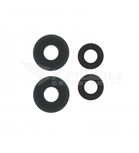 Set de 4 Cristal Cámara Lente para Motorola Moto G75 XT2437-2