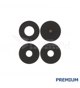 Set de 4 Cristal Cámara Lente para Xiaomi Redmi Note 15 Pro 4G 25100RA69G Premium