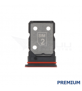 Bandeja Sim Dual para Motorola Moto Edge 50 Neo XT2409-1 Rojo Premium