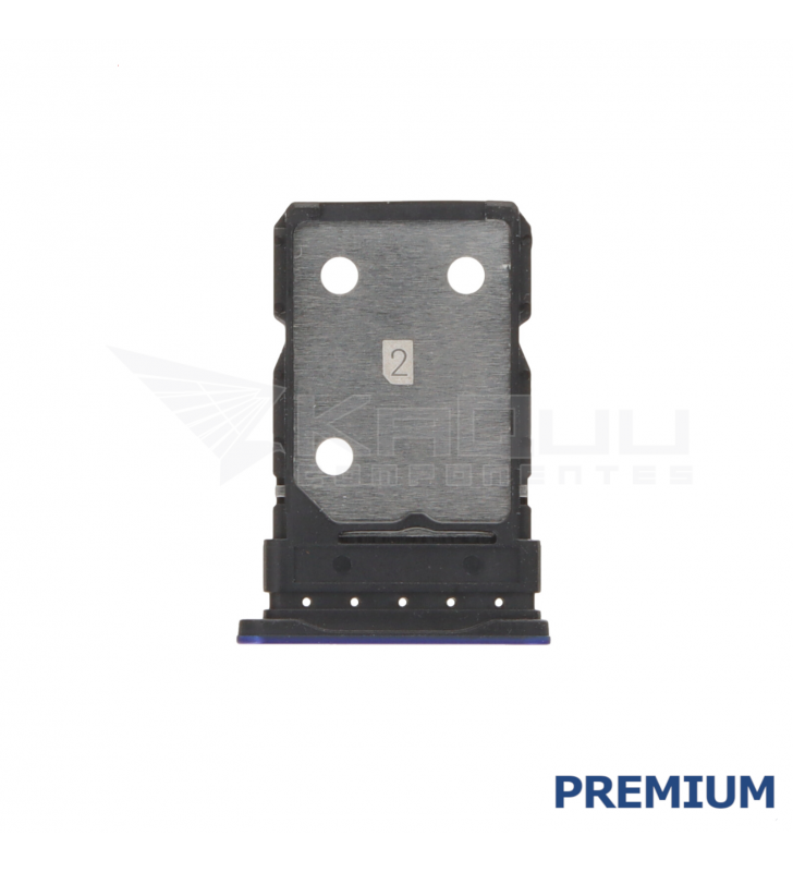 Bandeja Sim Dual para Motorola Moto Edge 50 Neo XT2409-1 Azul Premium