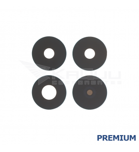 Set de 4 Cristal Cámara Lente para Xiaomi Redmi Note 15 Pro 5G 25060RABDG Premium