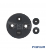 Embellecedor Cristal Cámara Lente para Xiaomi Poco C75 2410FPCC5G Negro Premium