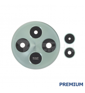 Embellecedor Cristal Cámara Lente para Xiaomi Poco C75 2410FPCC5G Verde Premium