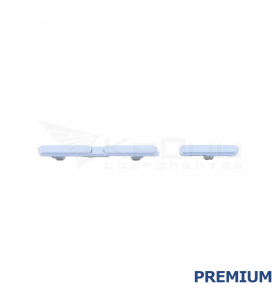Set Botón Encendido Volumen para Motorola Moto Edge 50 Fusion XT2429-1 Rosa Premium