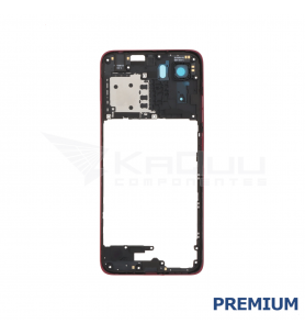 Chasis Marco Intermedio para Motorola Moto G05 XT2523-4 Rojo Premium