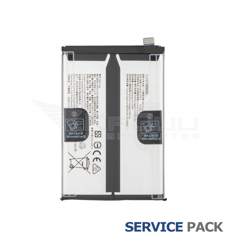 Batería BLPD13 6500mAh Oppo Reno15 F CPH2801, Oppo A6 Pro 5G CPH2781 621035000423 621035000362 Service Pack
